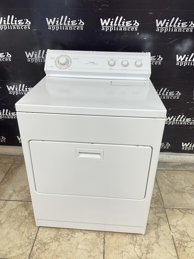[98549] Whirlpool Used Electric Dryer 220volts (30 AMP) 29inches {3 prong} (White) 