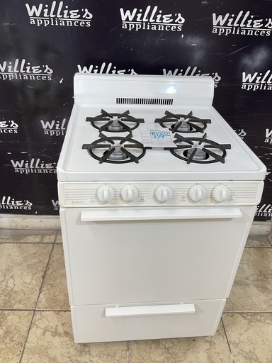 [98552] Premier Used Natural Gas Stove 24inches (White) 