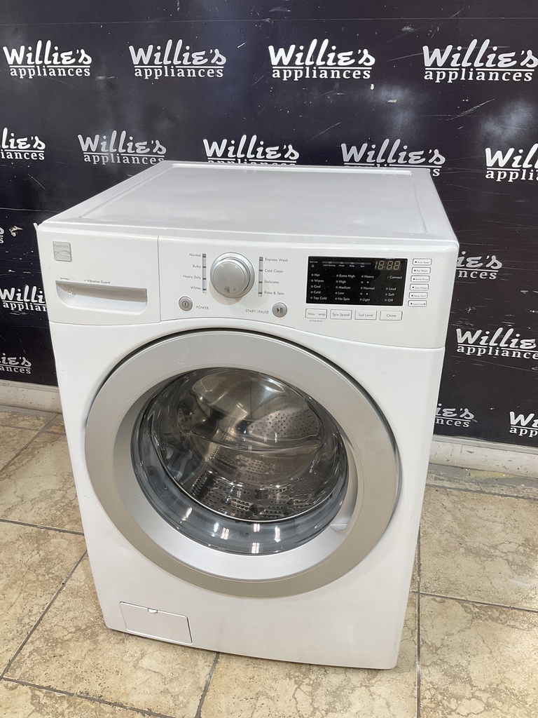 Kenmore Used Washer Front-load 27inches (White) 