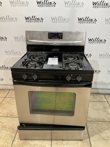 [98568] Whirlpool Used Natural Gas Stove 30inches