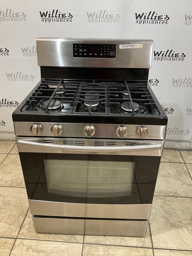 [98622] Samsung Used Gas Propane Stove 30inches (Stainless Steel) 