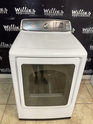 [98635] Samsung Used Natural Gas Dryer 27inches (White) 