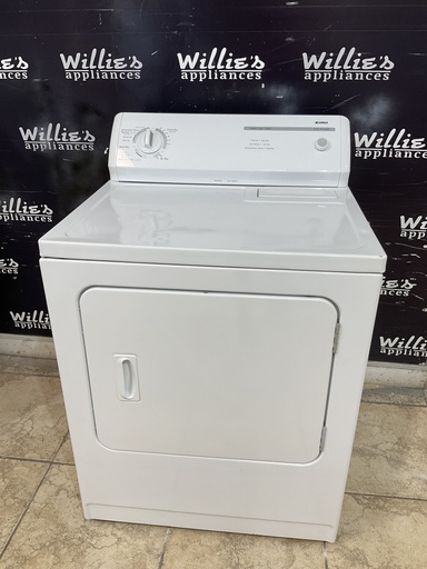 [98645] Kenmore Used Electric Dryer 220volts (30 AMP) 29inches {3 prong} (White) 