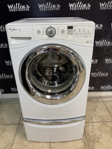[98643] Whirlpool Used Washer Front-load 27inches (White) 