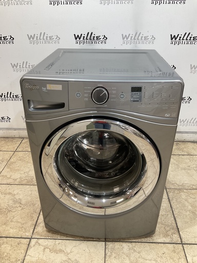 [98651] Whirlpool Used Washer Front-load 27inches (Grey) 