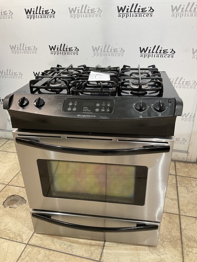 [98664] Frigidaire Used Natural Gas Stove 30inches (Stainless Steel) 