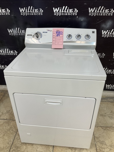 [98765] Kenmore Used Natural Gas Dryer 29inches (White) 