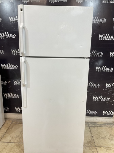 [98789] Hotpoint Used Refrigerator Top and Bottom 28x67 (White) 