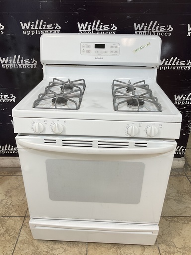 [98828] Hotpoint Used Gas Propane Stove 30inches (White)