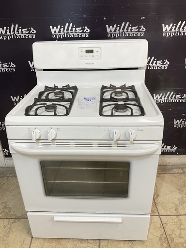 [98838] Frigidaire Used Natural Gas Stove 30inches (White) 