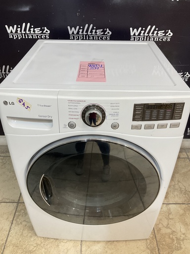 [98831] Lg Used Natural Gas Dryer 27inches (White) 