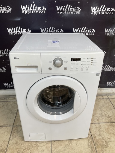 [98852] Lg Used Washer Front-load 27inches (White) 