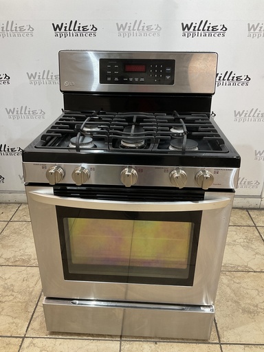 [98883] Lg Used Natural Gas Stove 30inches (Stainless Steel) 