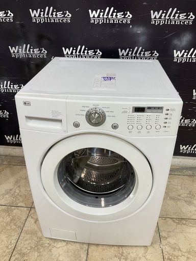[98887] Lg Used Washer Front-load 27inches (White) 