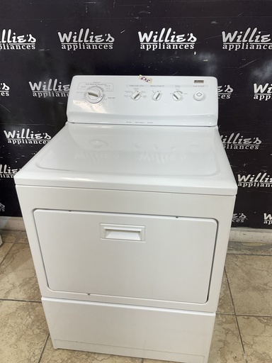 [98898] Kenmore Used Natural Gas Dryer 27inches (White) 