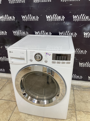 [98912] Lg Used Natural Gas Dryer 27inches (White) 