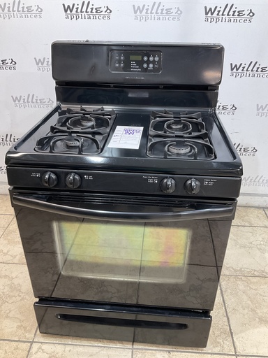 [98937] Frigidaire Used Natural Gas Stove 30inches (Black) 
