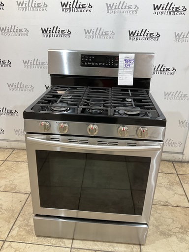 [98923] Samsung Used Natural Gas Stove 30inches (Stainless Steel) 