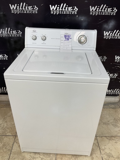 [98911] Roper Used Washer Top-load 27inches (White) 