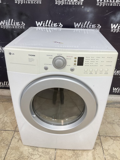 [98938] Lg Used Natural Gas Dryer 27inches (White) 