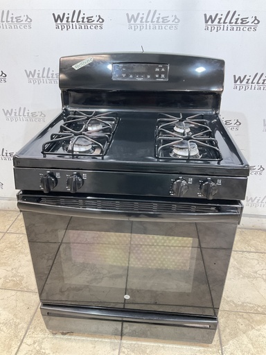[98948] Ge Used Gas Propane Stove 30inches (Black)