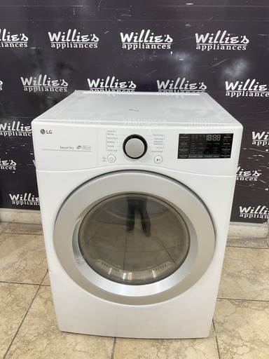 [98942] Lg Used Natural Gas Dryer 27inches (White) 