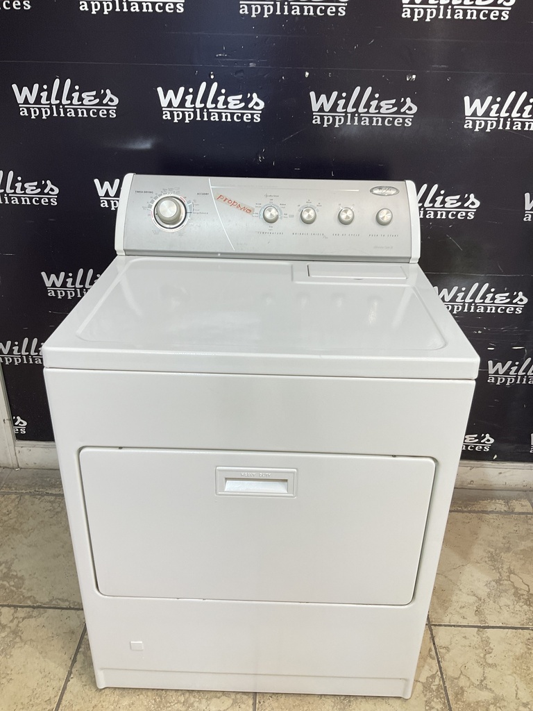 Whirlpool Used Gas Propane Dryer 29inches (White) 