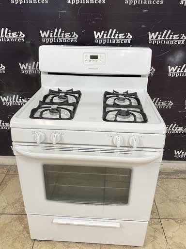 [98979] Frigidaire Used Natural Gas Stove 30inches (White) 