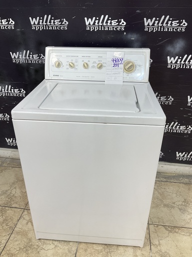 [99009] Kenmore Used Washer Top-load 27inches (White) 