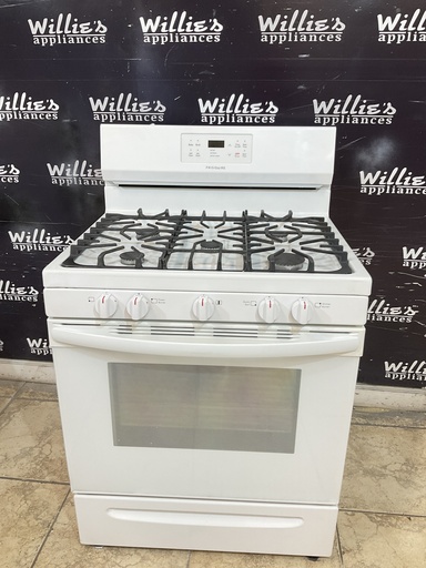 [98980] Frigidaire Used Natural Gas Stove 30inches (White)