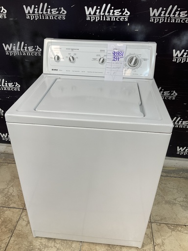 [98981] Kenmore Used Washer Top-load 27inches (White) 