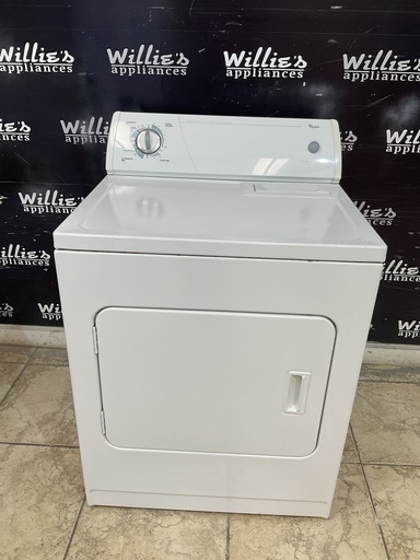 [99036] Whirlpool Used Electric Dryer 220volts (30 AMP) 29inches {3 prong} (White) 