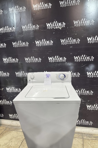 [99014] Ge Used Washer Top-load 27inches (white) 