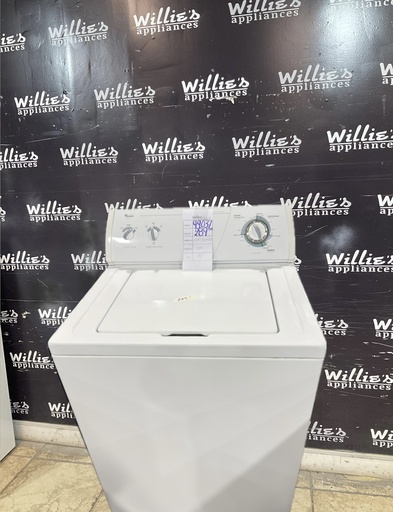 [99037] Whirlpool Used Washer Top—load 27inches (White) 
