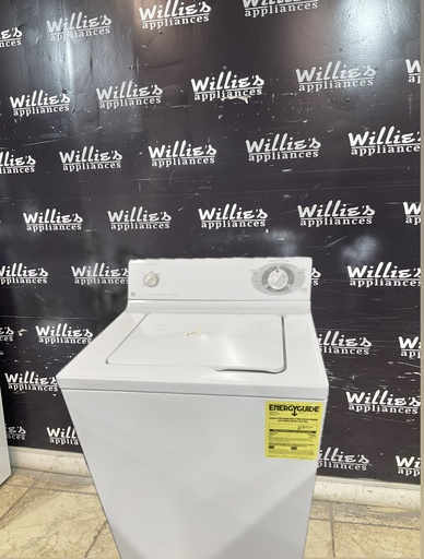 [99024] Ge Used Washer Top-load 27inches (White) 