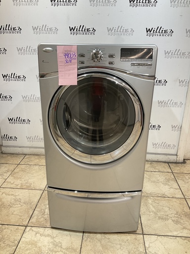 [99003] Whirlpool Used Natural Gas Dryer 27inches (Grey) 