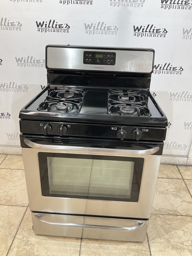 [99058] Frigidaire Used Natural Gas Stove 30inches (Stainless Steel) 