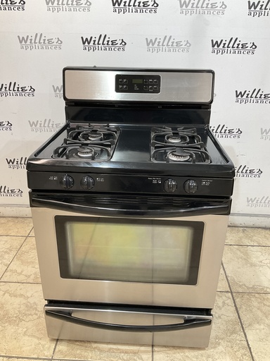 [99057] Frigidaire Used Natural Gas Stove 30inches (Stainless Steel) 