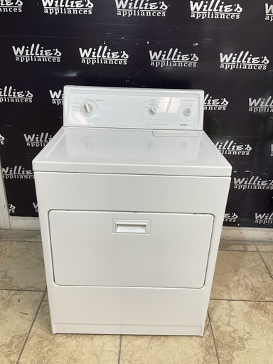 [99061] Kenmore Used Electric Dryer 220volts (30 AMP) 29inches {3 prong} (White) 