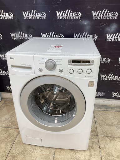 [99091] Lg Used Washer Front-load 27inches (White) 