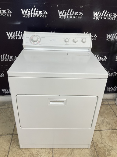 [99089] Whirlpool Used Electric Dryer 220volts (30 AMP) 29inches {3 prong} (White) 