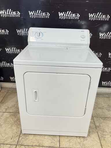[99106] Kenmore Used Electric Dryer 220volts (30 AMP) 29inches {3 prong} (White) 