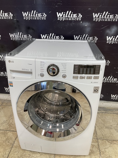 [99112] Lg Used Washer Front-load 27inches (White) 
