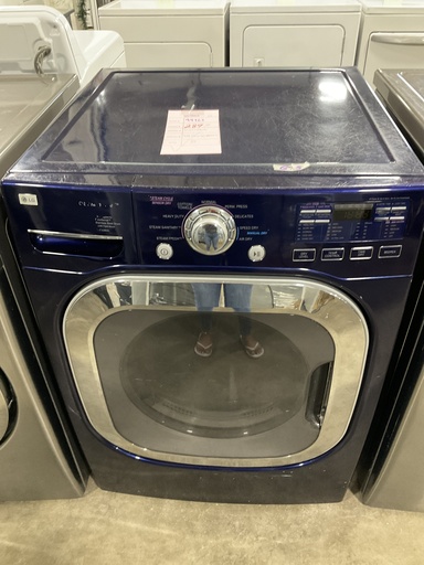 [99127] Lg Used Natural Gas Dryer 27inches (Blue) 
