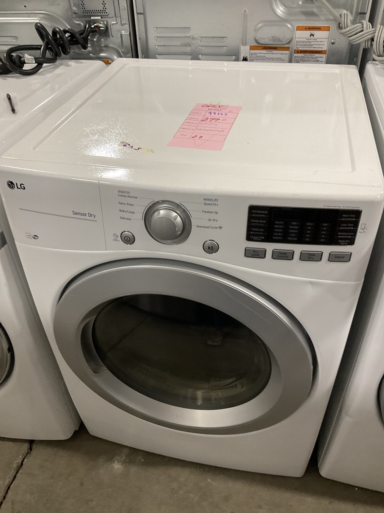 Lg Used Natural Gas Dryer 27inches (White) 