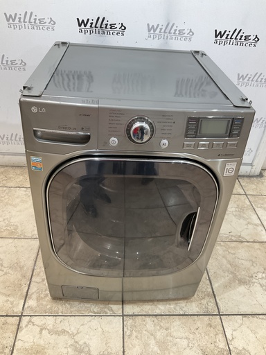 [99180] Lg Used Washer Front-load 27inches (Grey) 