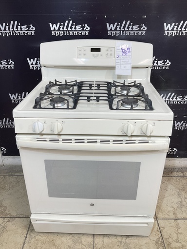 [99174] Ge Used Natural Gas Stove 30inches (Bisque) 