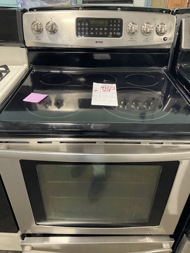 [99225] Kenmore Used Electric Stove 220volts (40/50 AMP) 30inches (Stainless Steel) 