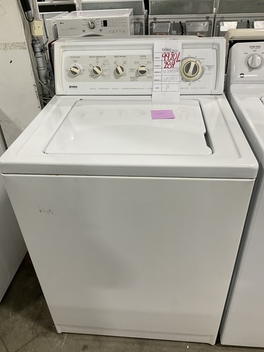 [99201] Kenmore Used Washer Top-load 27inches (White) 