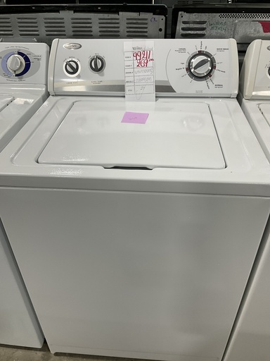 [99211] Whirlpool Used Washer Top-load 27inches (White) 